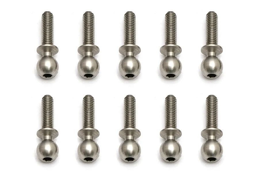 Team Associated Heavy Duty 10mm Long Neck Ball Studs 10Pcs image 94787