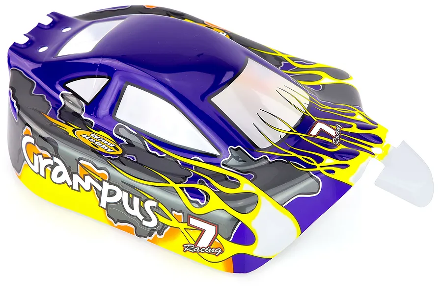 HSP 1/10 Grampus Buggy Painted Purple Body Shell image 9480