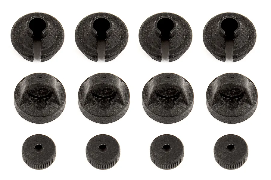 Team Associated Shock Caps &amp;amp; Spring Cups Set image 94793