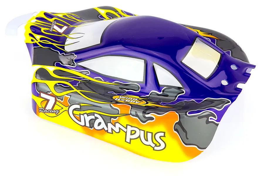 HSP 1/10 Grampus Buggy Painted Purple Body Shell image 9481