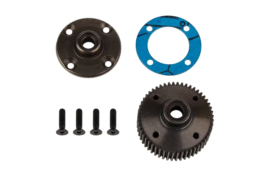 Team Associated 52T Metal Differential Gear Case Set image 94825