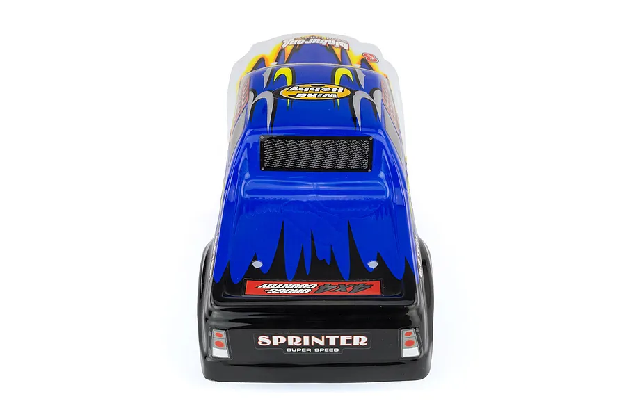 HSP 1/10 Binturong Truck Painted Blue Body Shell image 9485