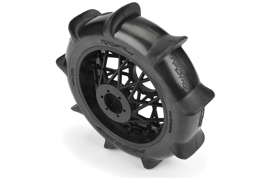 Pro-Line 3.9&amp;quot; Roost MX Rear Paddle Tyre on Spoked Rim 1Pc image 94875