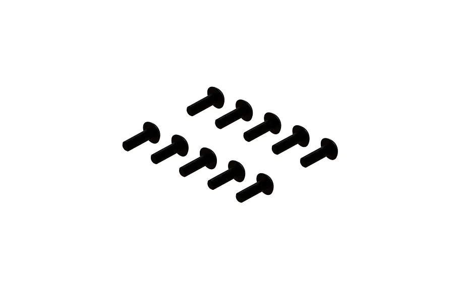 ARRMA 2.5x8mm Fine Thread Button Head Screws 10Pcs image 94895