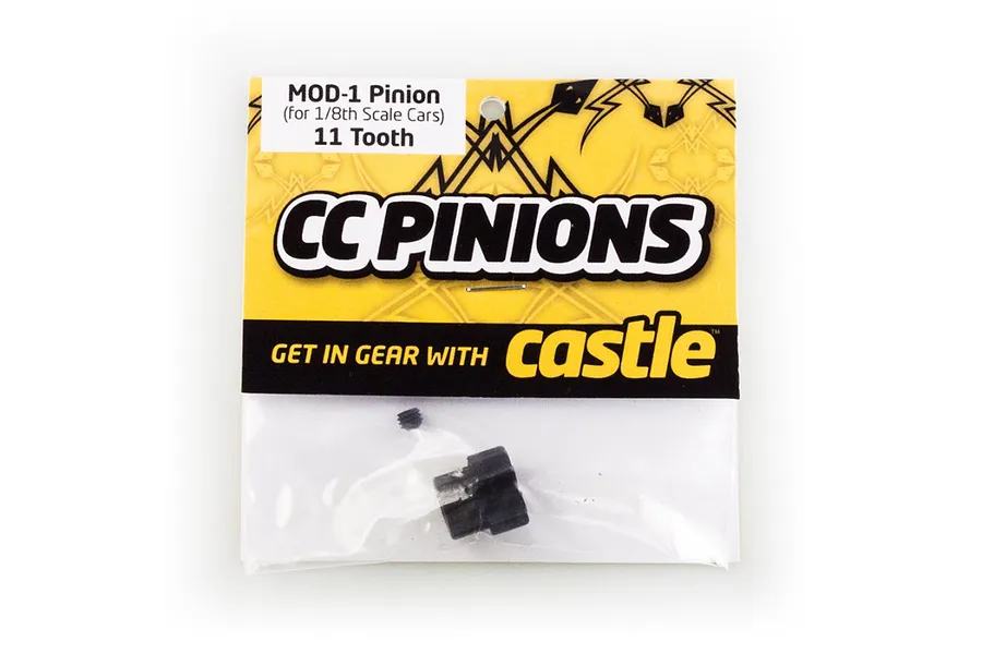 Castle Creations Hardened Steel 11T 1Mod Pinion Gear image 94955