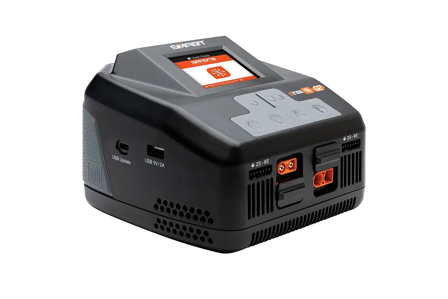 Spektrum S2100 G2 200W Dual Port Smart Charger image 95021