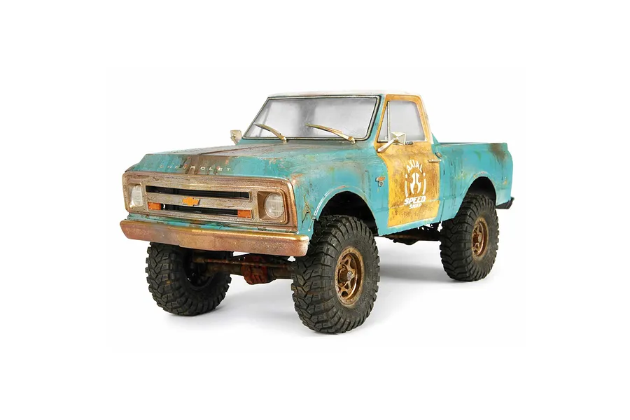 Axial 1/10 1967 Chevrolet C10 Unpainted Body Shell - Clear image 95041