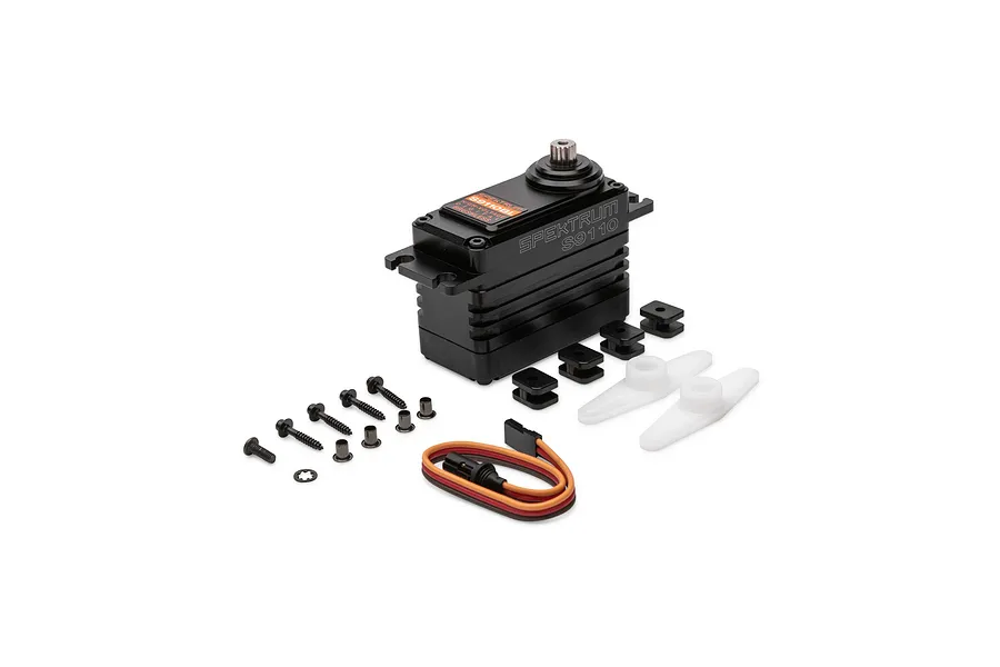 Spektrum S9110BL 1/5 88kg 8.4V Brushless Metal Geared Servo image 95050