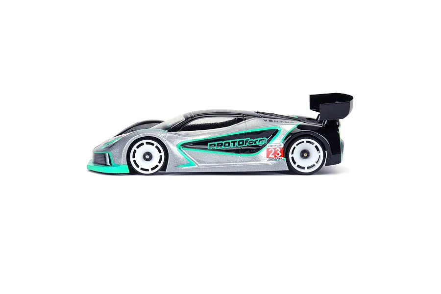 Protoform 1/28 Venturi GT Light Weight Unpainted Body Shell - Clear image 95059