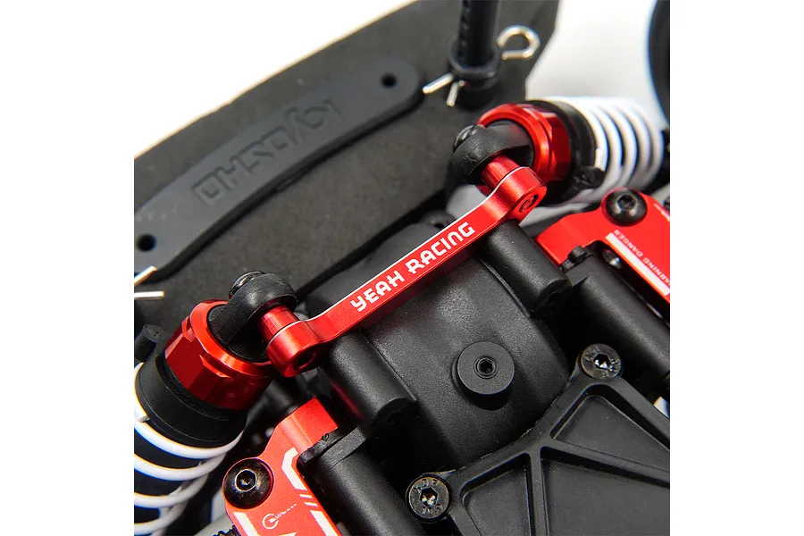 Yeah Racing Red Aluminium Front Shock Tower image 2