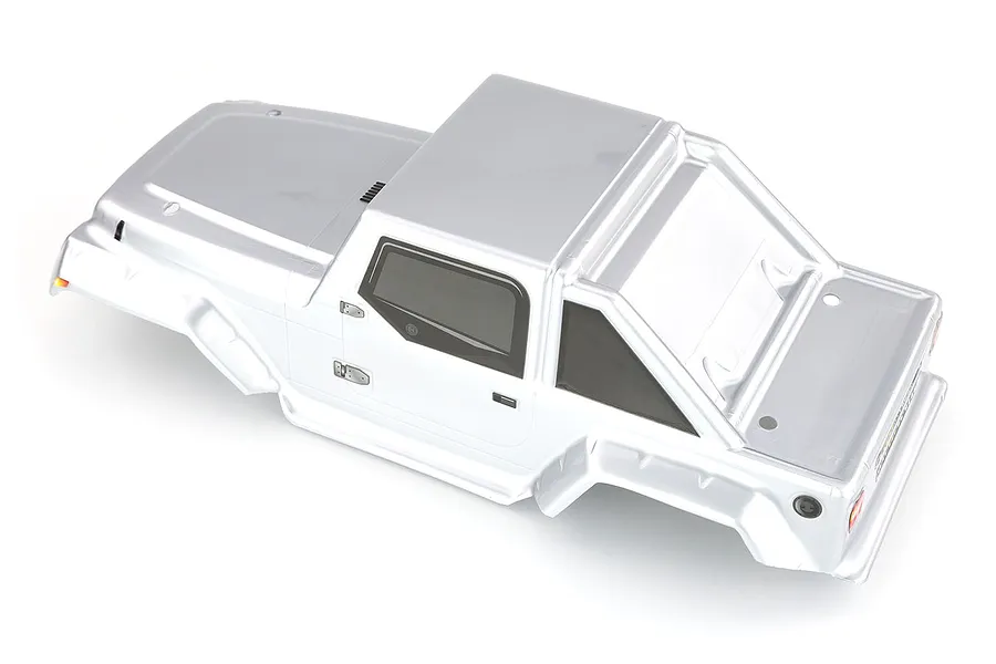 HSP 1/10 Pangolin Truck Painted Silver Body Shell image 9517