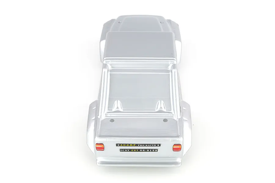 HSP 1/10 Pangolin Truck Painted Silver Body Shell image 9518