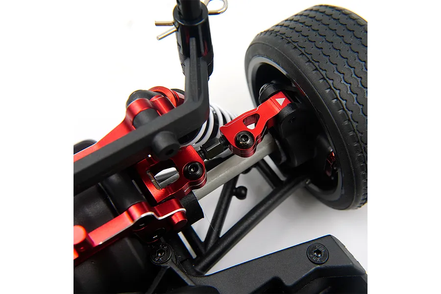 Yeah Racing Red Aluminium Rear Upper Suspensions Arms 2Pcs image 3