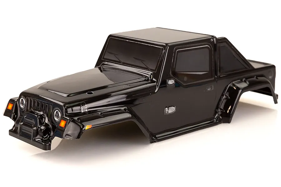 HSP 1/10 Pangolin Truck Painted Black Body Shell image 9519