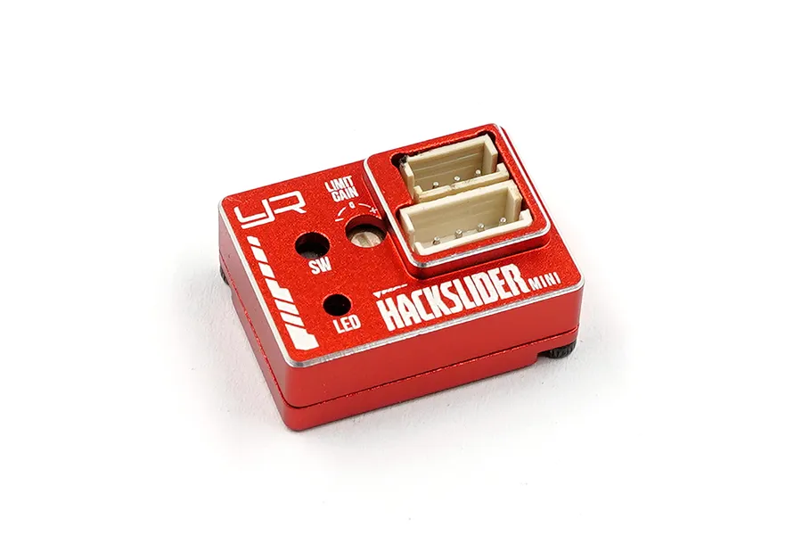 Yeah Racing Red Aluminium Mini Hackslider V4 Adjustable Gyro Drift Stability Control System image 95187