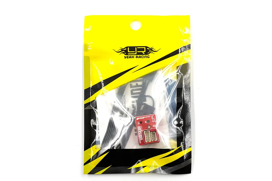 Yeah Racing Red Aluminium Mini Hackslider V4 Adjustable Gyro Drift Stability Control System image 95190
