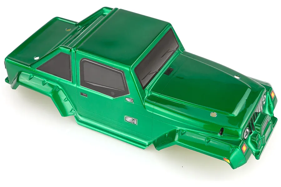 HSP 1/10 Pangolin Truck Painted Green Body Shell image 9521