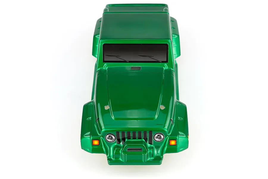 HSP 1/10 Pangolin Truck Painted Green Body Shell image 9523