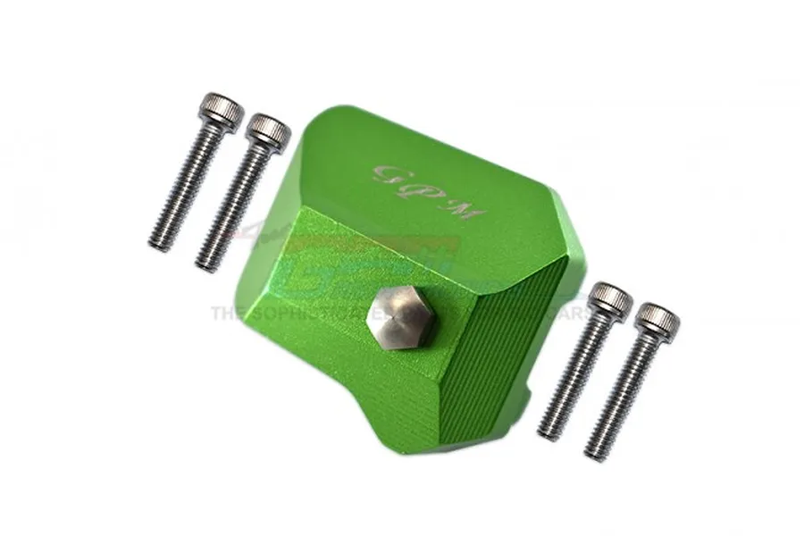 GPM Green Aluminium Front or Rear Differential Cover image 95242