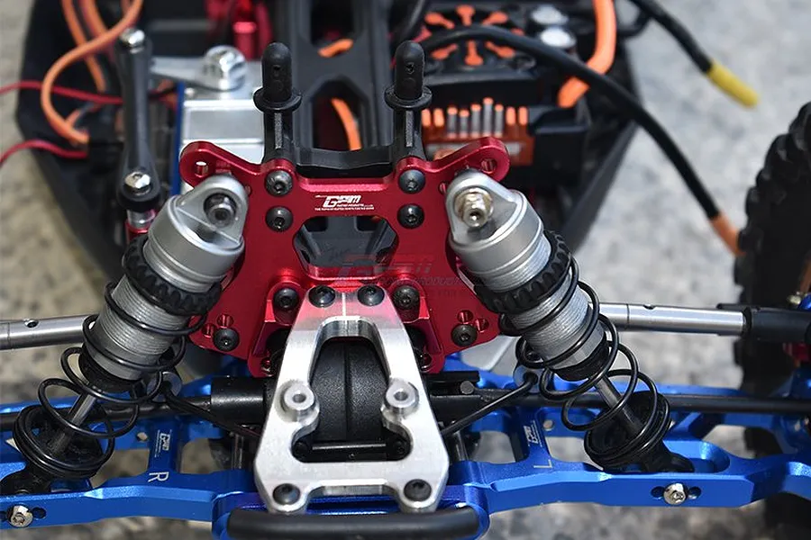 GPM Red Aluminium Front Shock Tower image 95272