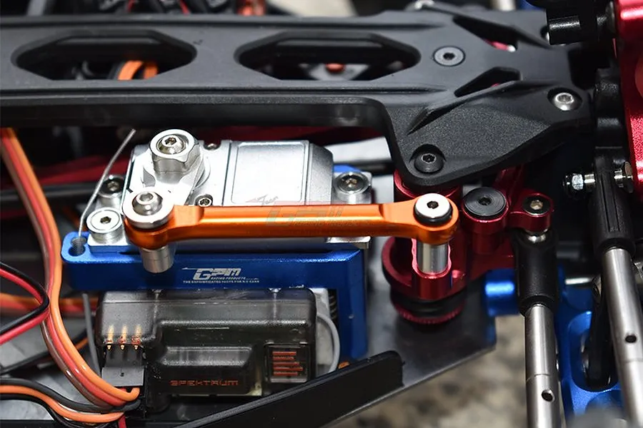 GPM Red Aluminium Steering Linkage image 3