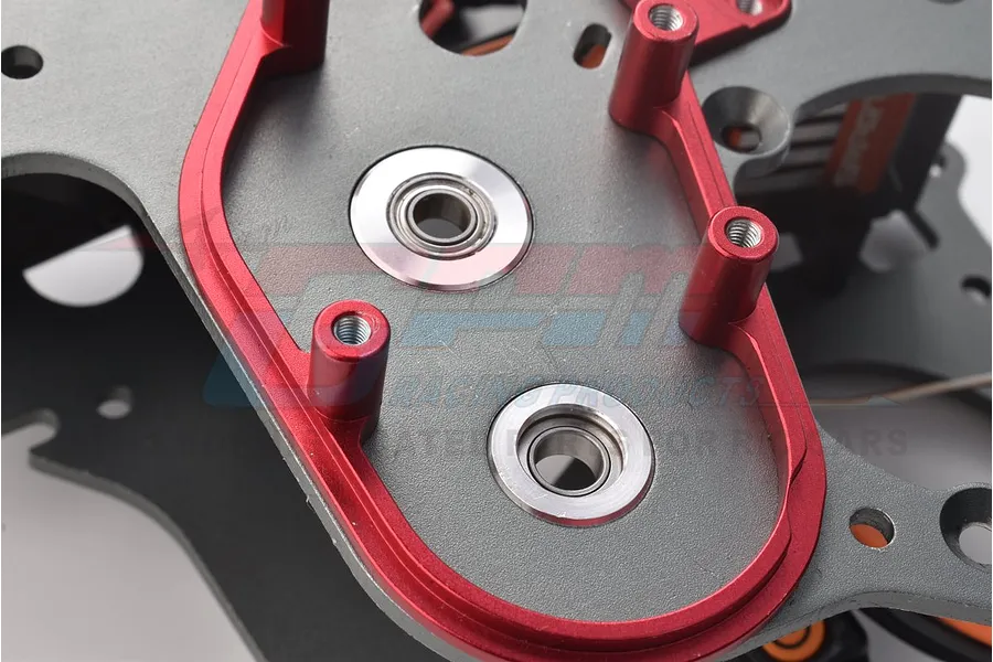GPM Silver Aluminium Bearing Mounts 3Pcs image 3