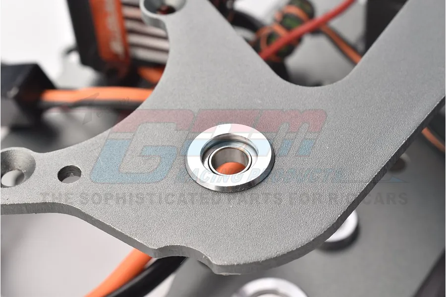 GPM Silver Aluminium Bearing Mounts 3Pcs image 4