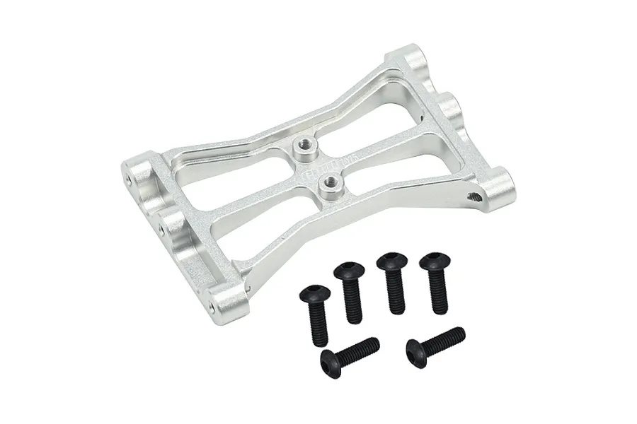 GPM Silver Aluminium Rear Chassis Brace image 1
