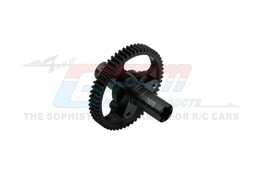 GPM Medium Carbon Steel 54T 32dp/0.8Mod Spur Gear w/ Black Aluminium Slipper Eliminator image 95394