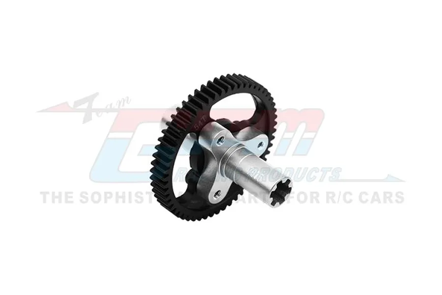 GPM Medium Carbon Steel 54T 32dp/0.8Mod Spur Gear w/ Silver Aluminium Slipper Eliminator image 95395