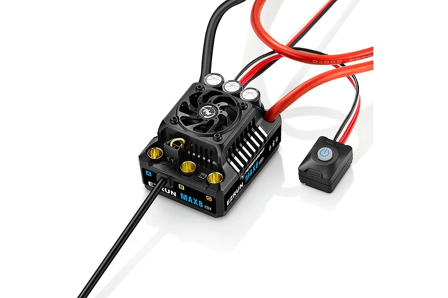 Hobbywing MAX8 G2S 160A Sensored Waterproof Brushless ESC image 95425