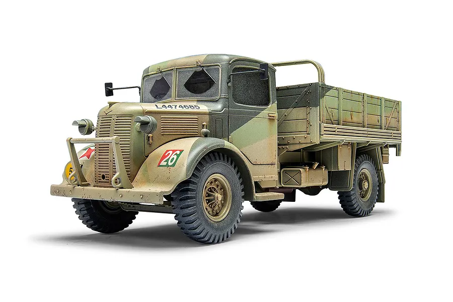 Airfix 1/35 WWII British Army 30-Cwt 4x2 GS Truck Scaled Plastic Model Kit image 95449