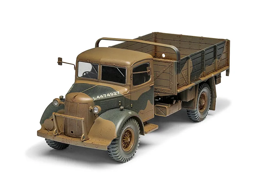 Airfix 1/35 WWII British Army 30-Cwt 4x2 GS Truck Scaled Plastic Model Kit image 95450