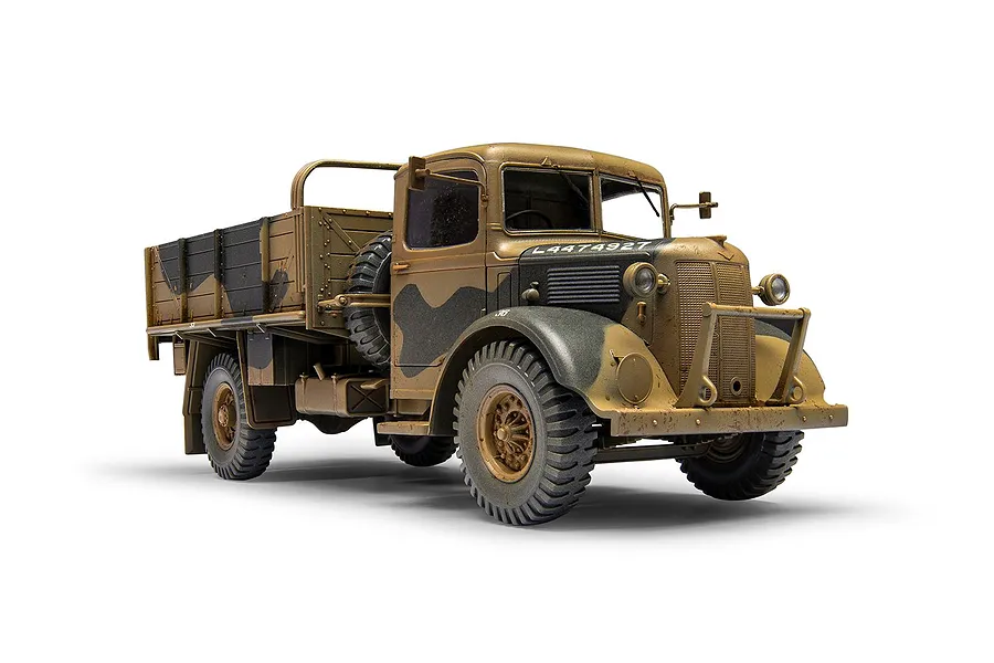 Airfix 1/35 WWII British Army 30-Cwt 4x2 GS Truck Scaled Plastic Model Kit image 95454