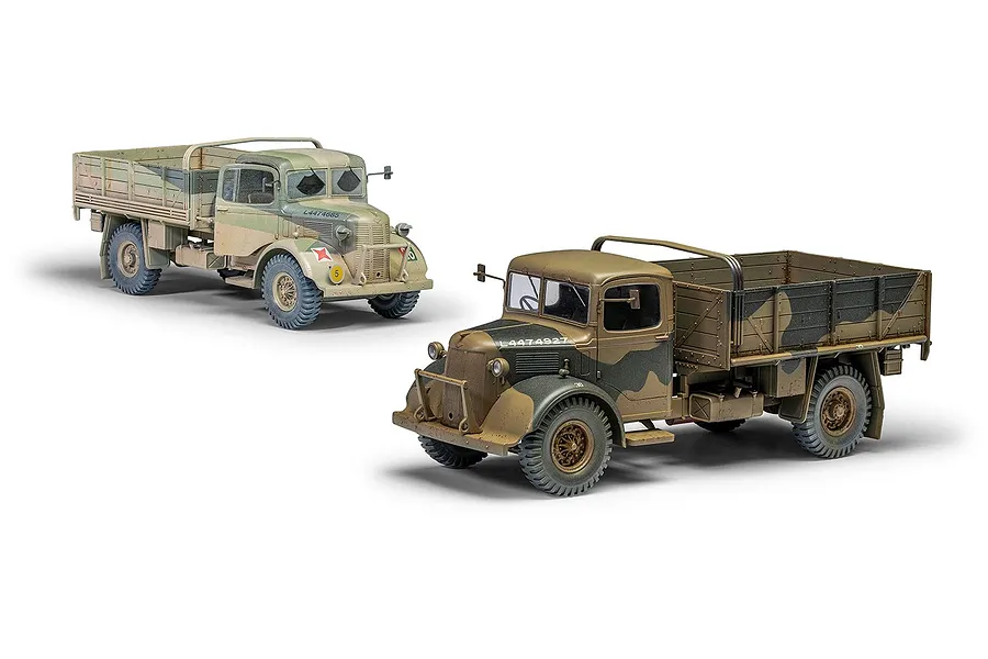 Airfix 1/35 WWII British Army 30-Cwt 4x2 GS Truck Scaled Plastic Model Kit image 95457