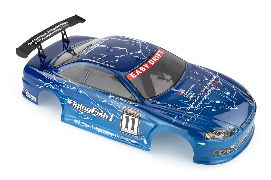 HSP 1/10 FlyingFish 1 On Road Painted Blue Body Shell image 9554