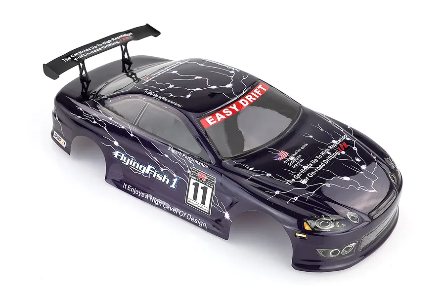 HSP 1/10 FlyingFish 1 On Road Painted Purple Body Shell image 9558