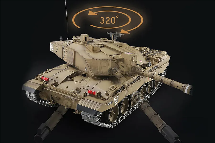 Heng Long UK FV4034 Challenger 2 RC Tank Electric Tracked 1/16 Scale RTR image 95625
