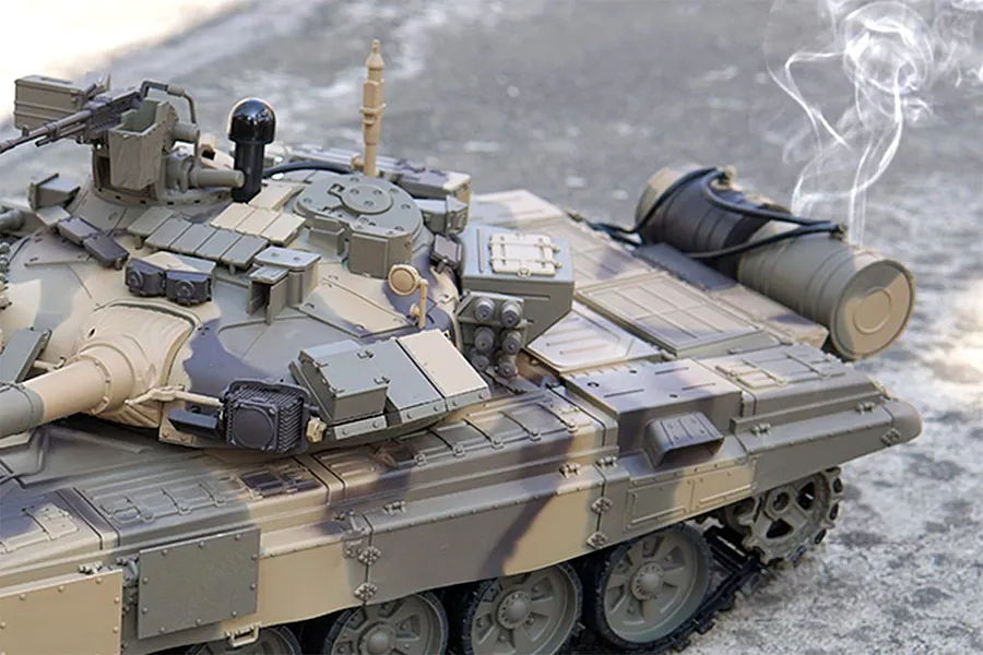 Heng Long Russian T-90 RC Tank Electric Tracked 1/16 Scale RTR image 95632