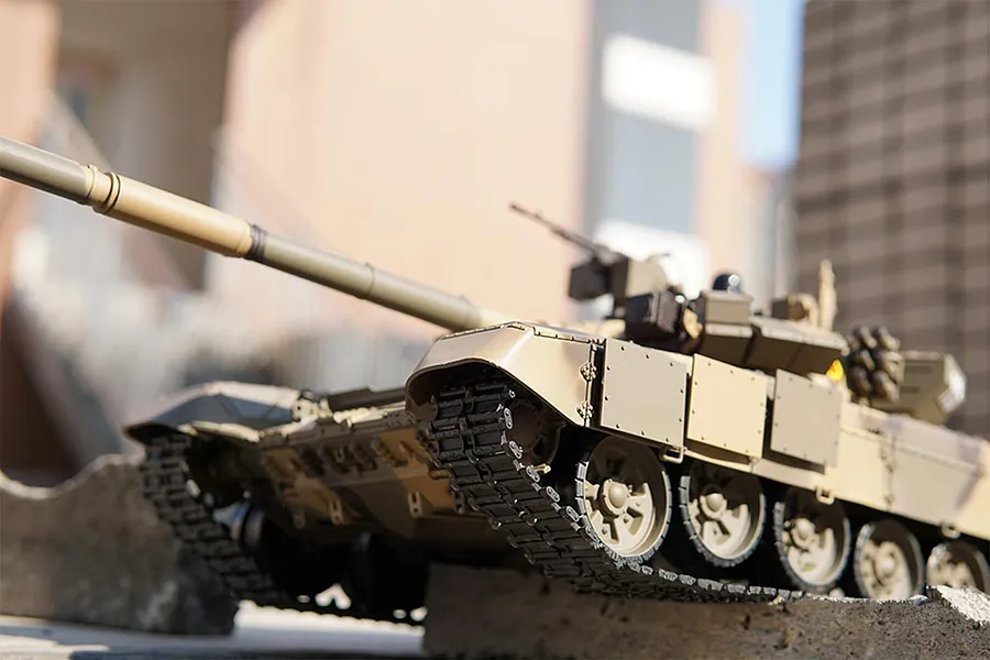 Heng Long Russian T-90 RC Tank Electric Tracked 1/16 Scale RTR image 95633