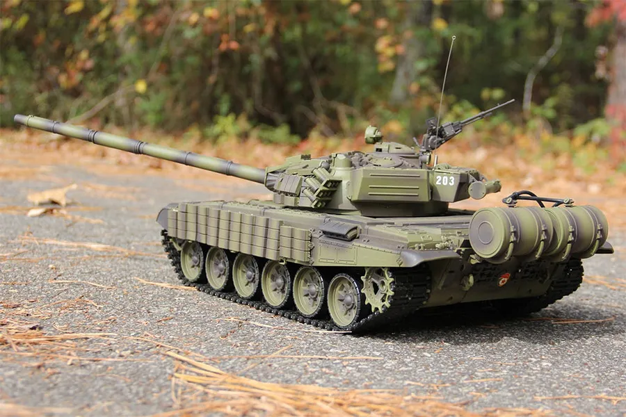 Heng Long Russian T-72 RTR RC Tank Electric Tracked 1/16 Scale RTR image 95643