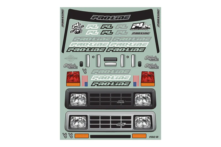 Pro-Line 1/6 Coyote Grand Unpainted Body Shell - Clear image 95726