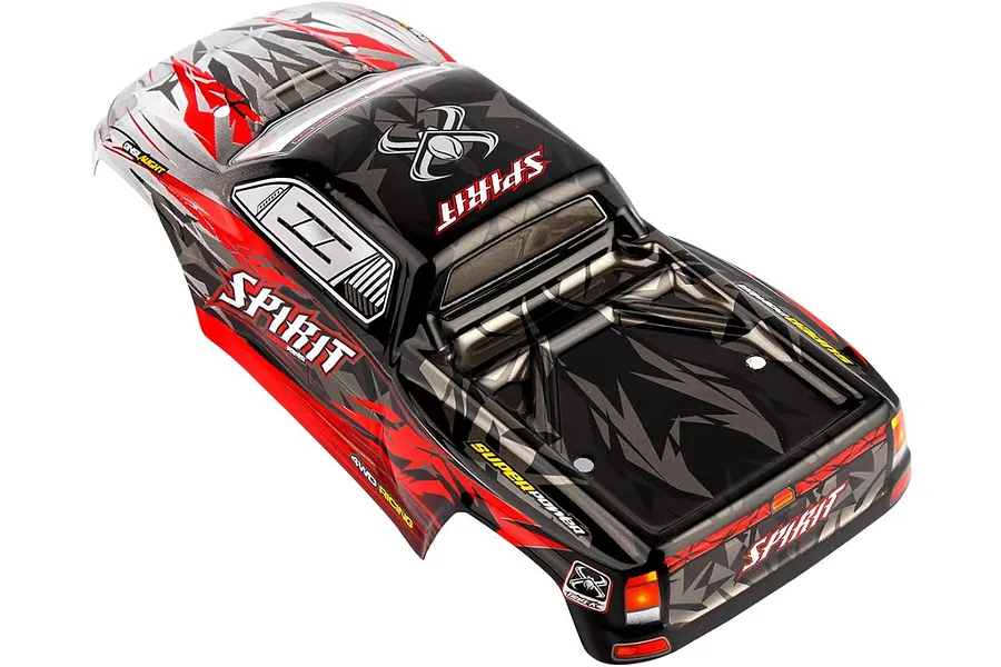Xinlehong 1/16 Spirit Painted Body Shell - Red image 95746