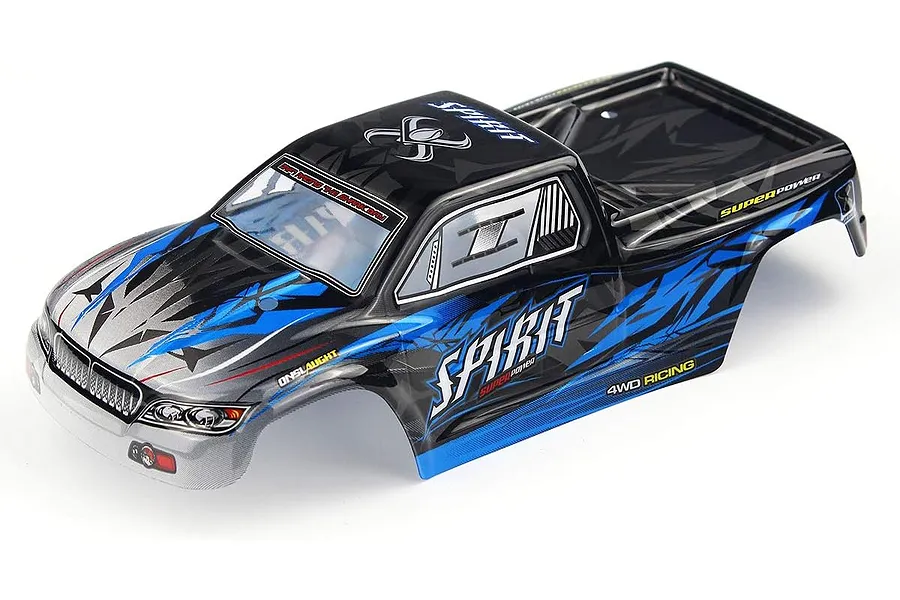 Xinlehong 1/16 Spirit Painted Body Shell - Blue image 95747