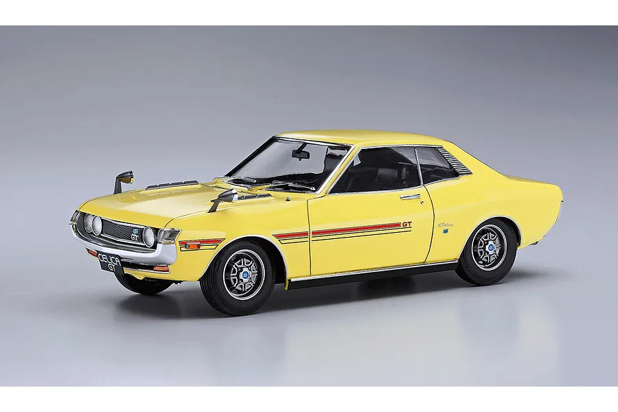 Hasegawa 1/24 1970 Toyota Celica 1600GT Car Scaled Plastic Model Kit image 95785