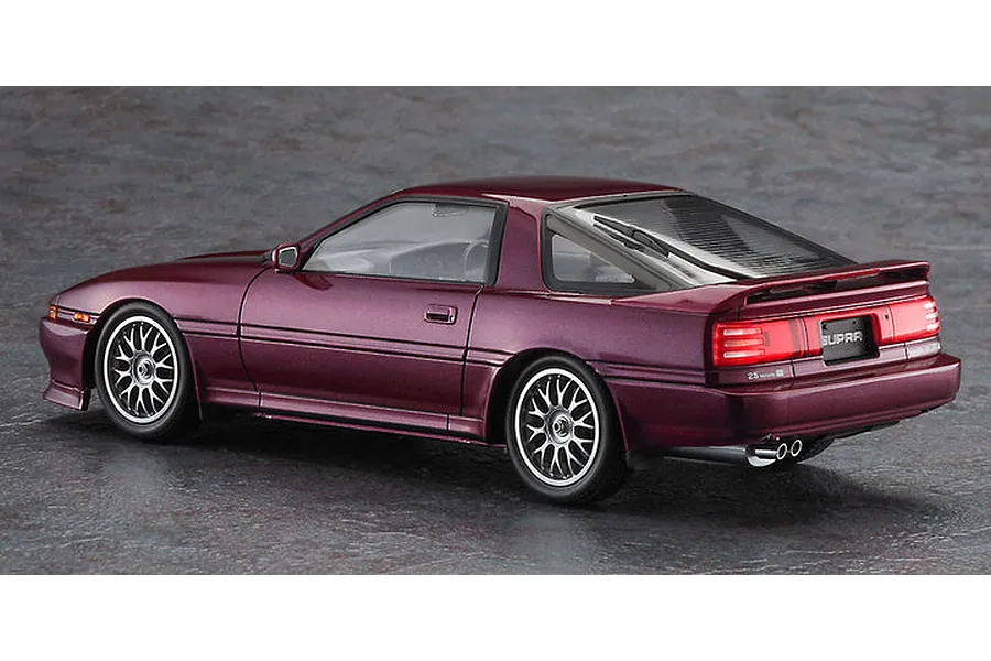 Hasegawa 1/24 Toyota Supra A70 2.5GT Twin Turbo R &amp;quot;Custom Version&amp;quot; Car Scaled Plastic Model Kit image 95788