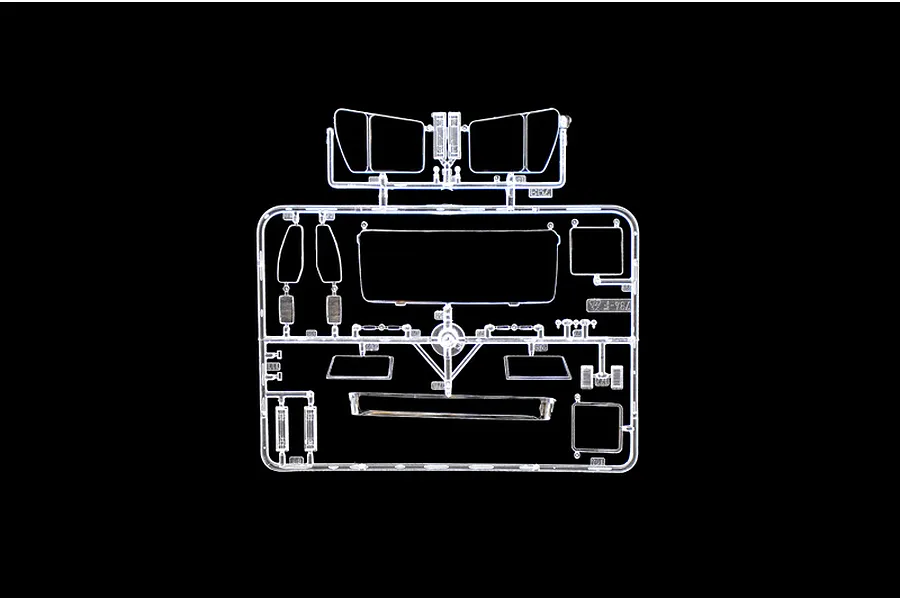Italeri 1/24 1993 Mercedes-Benz SK Eurocab 6x4 Truck Scaled Plastic Model Kit image 95830