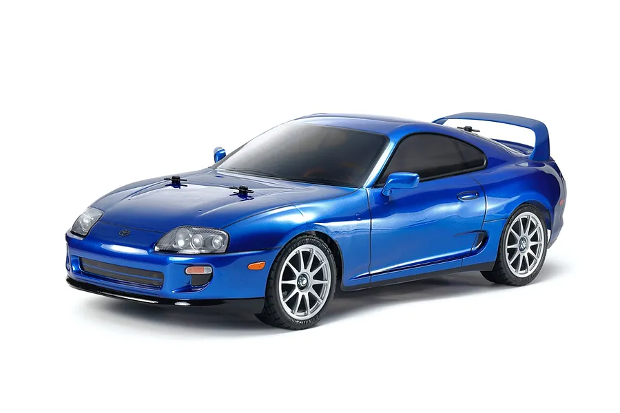 Tamiya BT-01 Toyota Supra RC Car Electric 2WD 1/10 Scale Kit - Blue image 95862