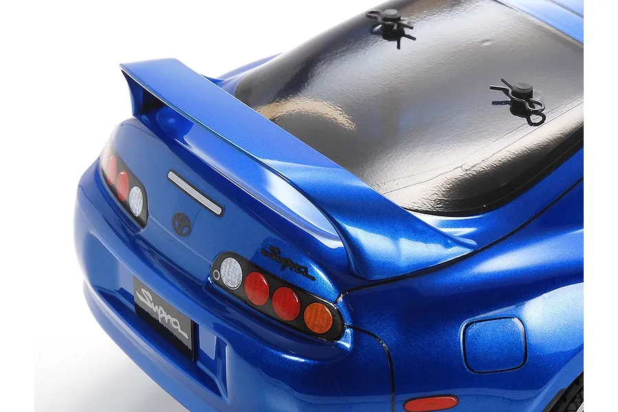 Tamiya BT-01 Toyota Supra RC Car Electric 2WD 1/10 Scale Kit - Blue image 95866