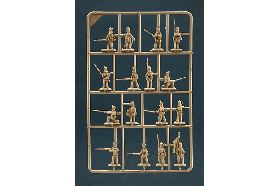 Italeri 1/72 Napoleonic Wars French Light Infantary Scaled Plastic Model kit image 95973